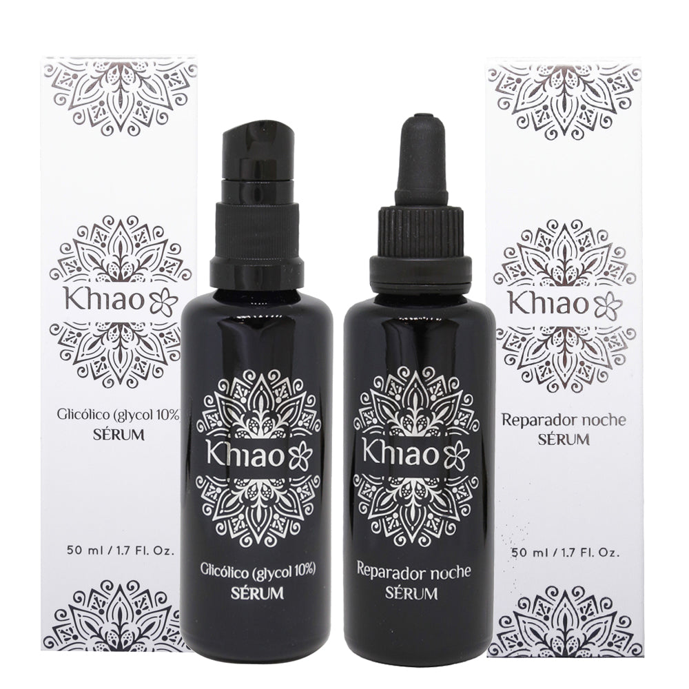 KHIAO Glycol und Night Repair Serum 2 x 50 ml freeshipping - Khiao